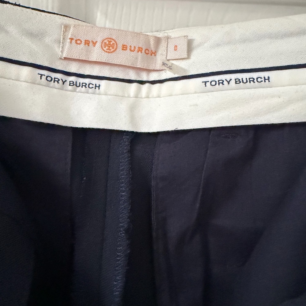 Tory Burch Dark Blue Trousers